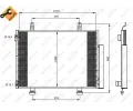 Kondenztor klimatizace NRF ‐ NRF 35944