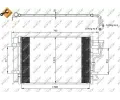 NRF Kondenztor klimatizace NRF 35963, 35963