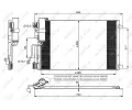 Kondenztor klimatizace NRF ‐ NRF 35974