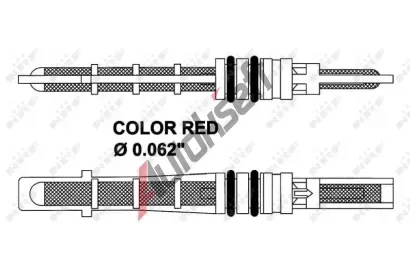 NRF Expanzn ventil - klimatizace NRF 38208, 38208