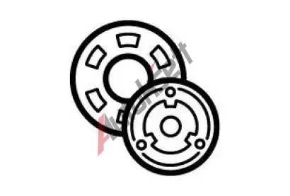 NRF Lo�isko h��dele kompresoru NRF 38409, 38409