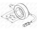 NRF Cvka kompresoru s magnetickou spojkou ‐ NRF 38470