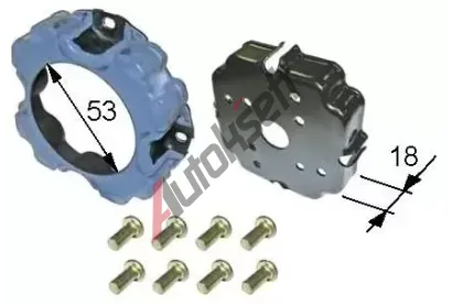 NRF Unaec kotou magnetick spojky kompresoru NRF 38473, 38473