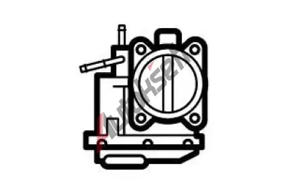 NRF Hrdlo krtc klapky NRF 408105, 408105