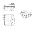 NRF Vyrovnvac ndoba chladic kapaliny EASY FIT NRF 454035, 454035