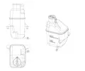 NRF Vyrovnvac ndoba chladic kapaliny EASY FIT NRF 454040, 454040