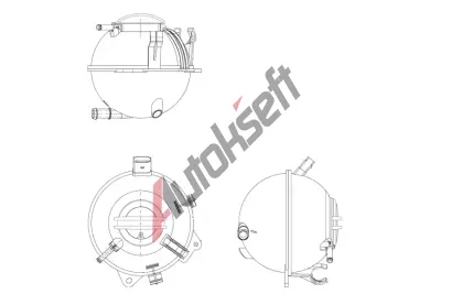 NRF Vyrovnvac ndoba chladic kapaliny EASY FIT NRF 454082, 454082