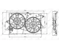 NRF Vtrk chlazen motoru NRF 47003, 47003