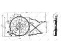NRF Vtrk chlazen motoru NRF 47014, 47014
