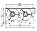 Vtrk chlazen motoru NRF ‐ NRF 47030
