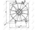 NRF Vtrk chlazen motoru NRF 47043, 47043