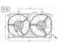 NRF Vtrk chlazen motoru NRF 47048, 47048