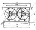 NRF V�tr�k chlazen� motoru NRF 47051, 47051