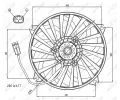 Vtrk chlazen motoru NRF ‐ NRF 47073