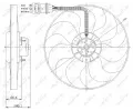 NRF Vtrk chlazen motoru NRF 47204, 47204