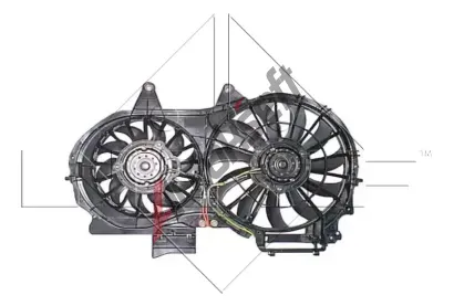 NRF Vtrk chlazen motoru NRF 47205, 47205