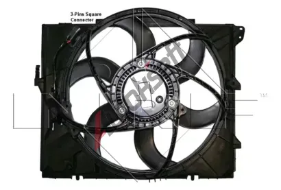 NRF Vtrk chlazen motoru NRF 47209, 47209