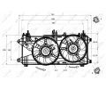 NRF Vtrk chlazen motoru NRF 47231, 47231