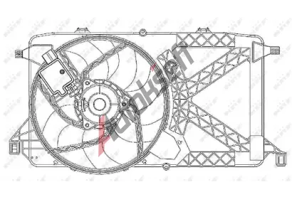 NRF Vtrk chlazen motoru NRF 47264, 47264