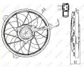 NRF Vtrk chlazen motoru NRF 47324, 47324