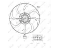 NRF Vtrk chlazen motoru NRF 47375, 47375