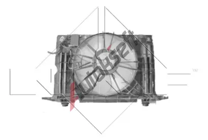 NRF Větrák chlazení motoru NRF 47379, 47379 NRF Větrák chlazení motoru NRF 47379, 47379