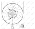 NRF Vtrk chlazen motoru NRF 47395, 47395