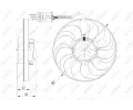 NRF Vtrk chlazen motoru NRF 47398, 47398