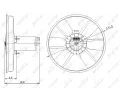 NRF Vtrk chlazen motoru NRF 47401, 47401