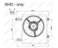 NRF Vtrk chlazen motoru NRF 47447, 47447