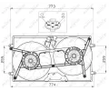 NRF V�tr�k chlazen� motoru NRF 47464, 47464
