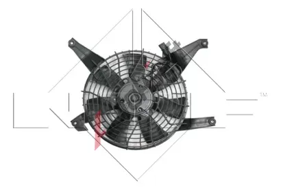 NRF Větrák chlazení motoru NRF 47468, 47468 NRF Větrák chlazení motoru NRF 47468, 47468
