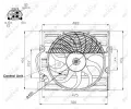 NRF Vtrk chlazen motoru NRF 47481, 47481