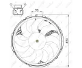 NRF Vtrk chlazen motoru NRF 47506, 47506