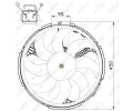 NRF Vtrk chlazen motoru NRF 47507, 47507