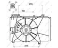 NRF Vtrk chlazen motoru NRF 47551, 47551