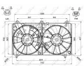 Vtrk chlazen motoru NRF ‐ NRF 47567