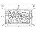 Vtrk chlazen motoru NRF ‐ NRF 47568