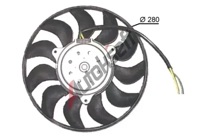 NRF Vtrk chlazen motoru NRF 47616, 47616