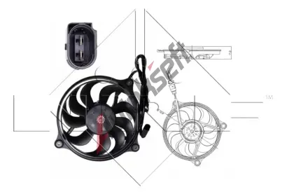 NRF Vtrk chlazen motoru NRF 47699, 47699