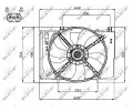 Vtrk chlazen motoru NRF ‐ NRF 47741