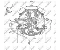 Vtrk chlazen motoru NRF ‐ NRF 47747