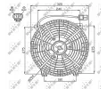 Vtrk chlazen motoru NRF ‐ NRF 47752