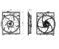 NRF Vtrk chlazen motoru NRF 47862, 47862