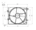 Vtrk chlazen motoru NRF ‐ NRF 47897