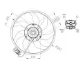 Vtrk chlazen motoru NRF ‐ NRF 47914