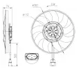 NRF Vtrk chlazen motoru NRF 47919, 47919