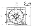 Vtrk chlazen motoru NRF ‐ NRF 47920