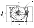 Vtrk chlazen motoru NRF ‐ NRF 47923