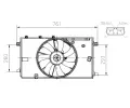 Vtrk chlazen motoru NRF ‐ NRF 47933